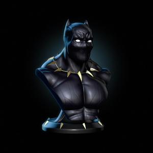 Black Panther Bust 01