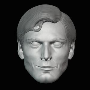 Superman - Christopher Reeves Head 1/6