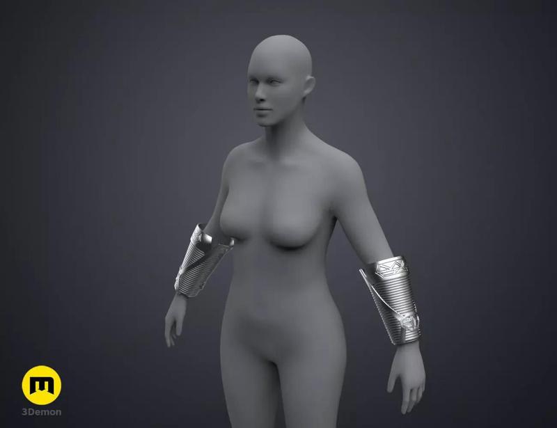 Dora Milaje General Bracers - Wakanda Forever