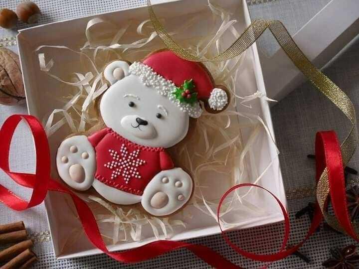 BEAR CHRISTMAS COOKIE CUTTER ORNAMENT