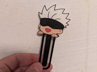 Gojo Peeking Bookmark