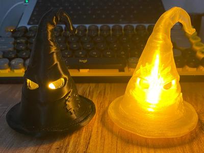 Halloween Witch Hat Tea Light
