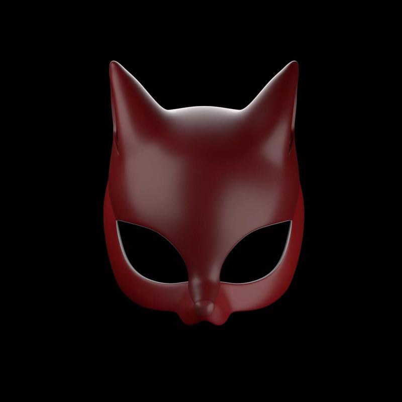 Persona 5 Ann takamaki cat mask 3D print model