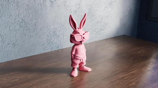 Chibi Bugs Bunny – Playful Cartoon Hare