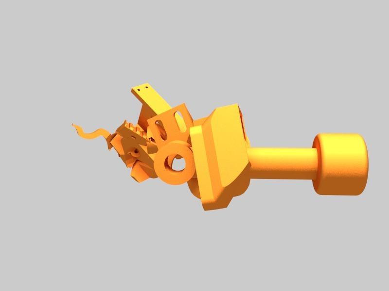 Rail and whistle spermatozoon