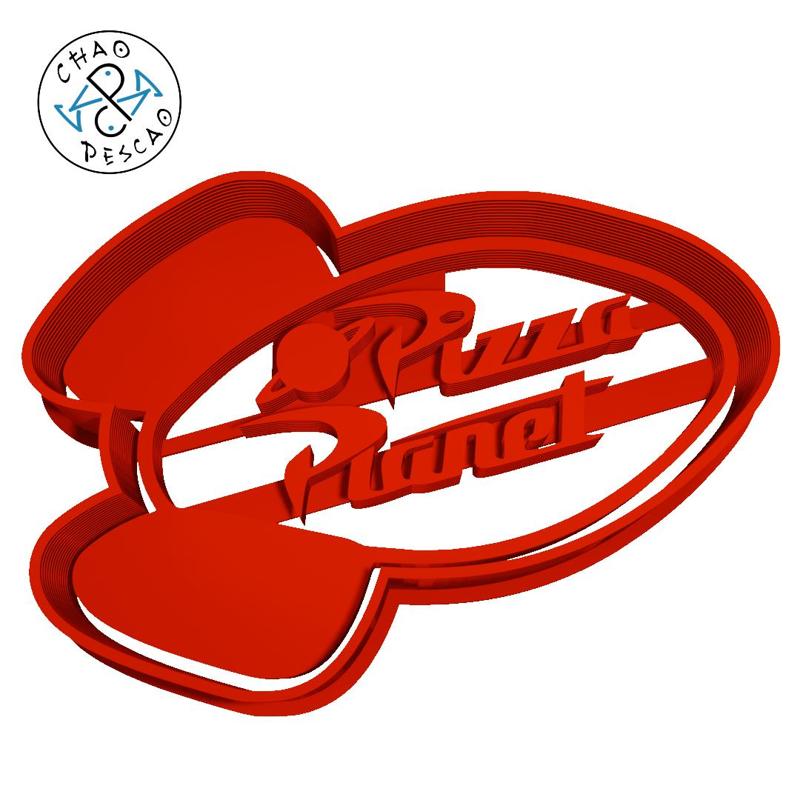 Rocket Pizza Planet - Toy Story - Cookie Cutter - Fondant - Polymer Clay