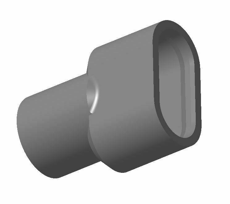 Vacuum adapter for BOSCH P400 AE and GEX 125 AC sanders