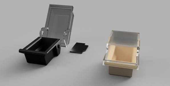 Micro SD Card organizer as a 3.5” floppy disk caddy