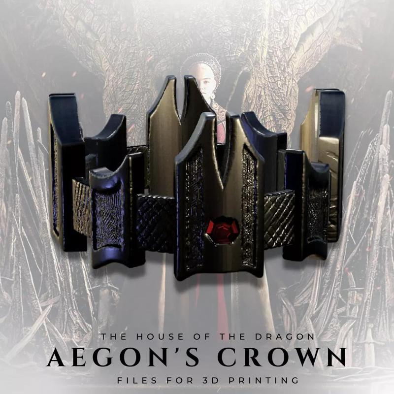 Aegon crown from The House of the Dragon