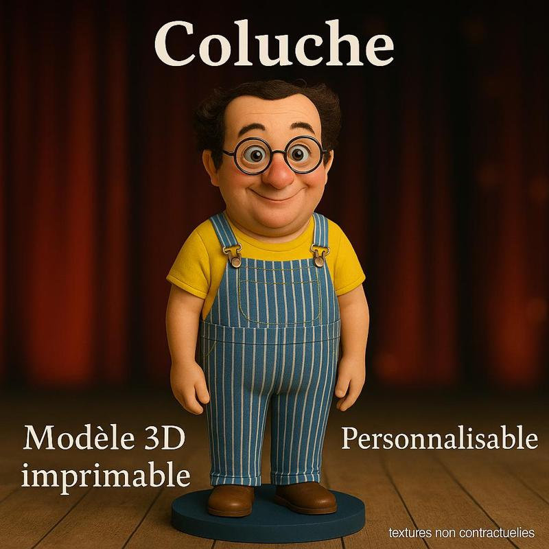 Coluche - Figure