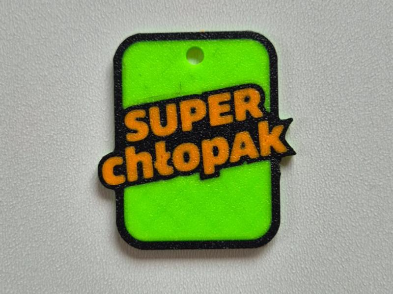 Super Boy Keychain