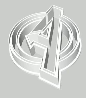 Avengers Logo Cookie Fondant Cutter
