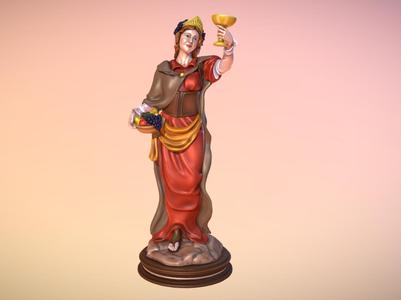 Autumn Figurine to print and paint
