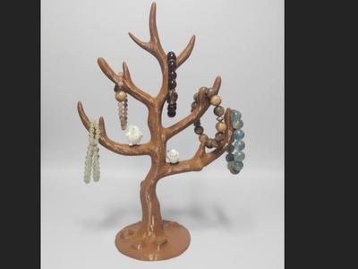 No AMS, disassembled parts, tree storage for bracelets, necklaces, rings, bangles