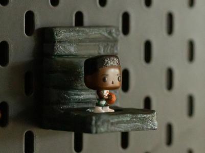 Stranger Things Lucas Figure Holder, IKEA Skådis