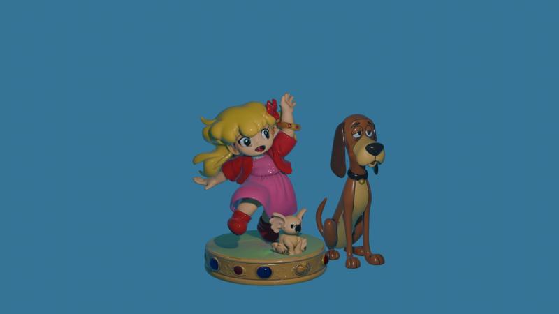 GEORGIE LADY GEORGIE DIORAMA FILE  STL