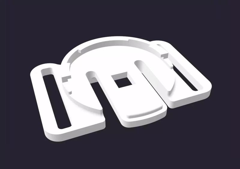 HEADSET RACAL COBRA RA3185 MOUNT 3D PRINT