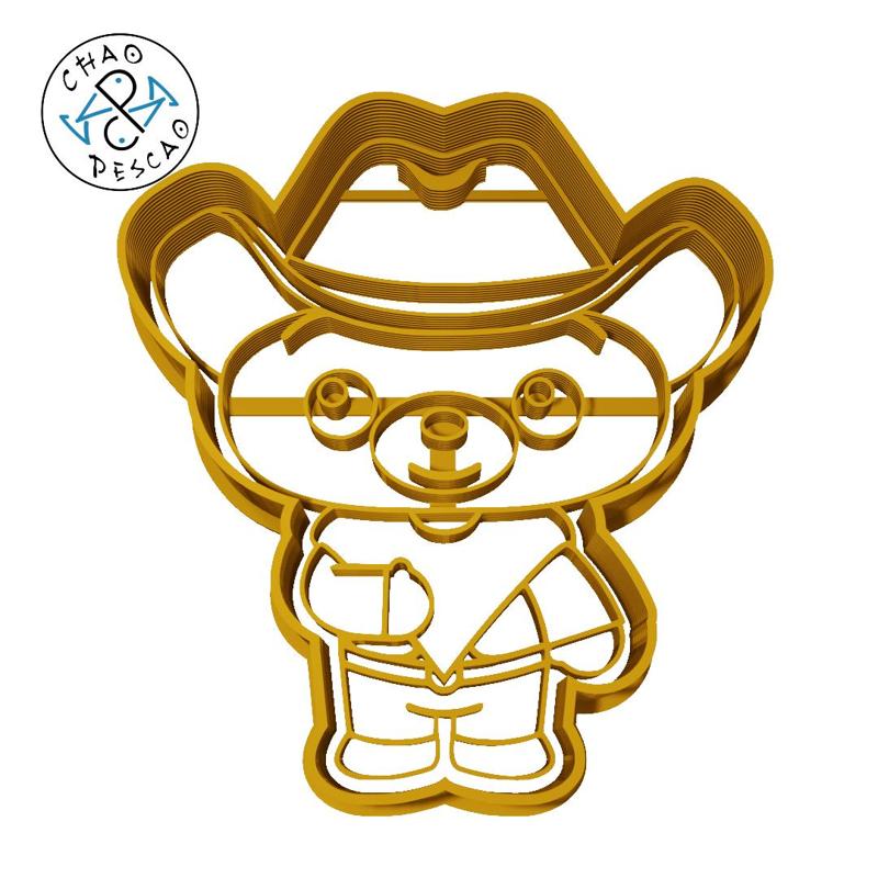 Bam  - Plim Plim - Cookie Cutter - Fondant - Polymer Clay