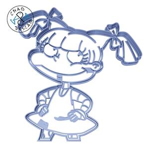 Angelica Pickels - Rugrats - Cookie Cutter - Fondant - Polymer Clay