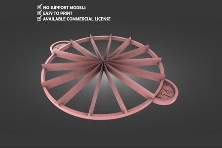 Cake Cutter 14 Pieces