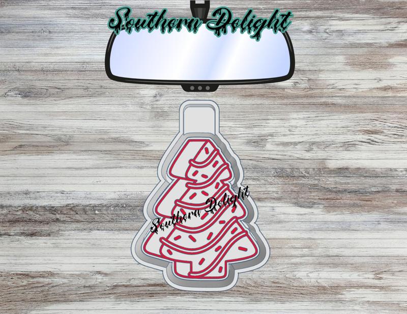 Christmas tree cake Freshie Mold