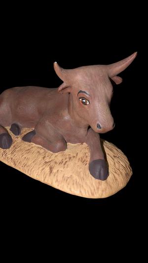 Cow / Mule - Nativity figurine - Christmas - Jesus' birth - Nativity play
