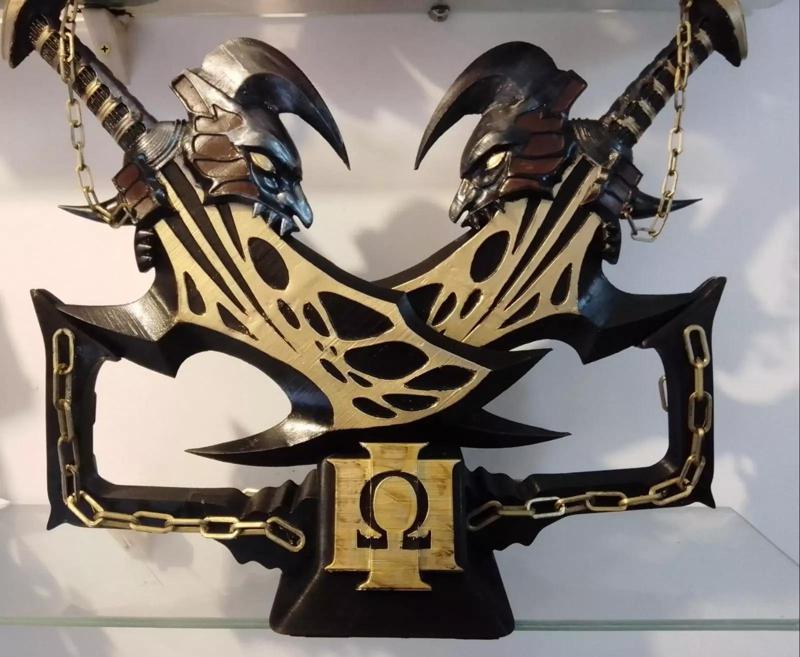 Blade of Exile Kratos God Of War 3 With Base