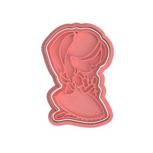 Praying Girl Cookie Cutter