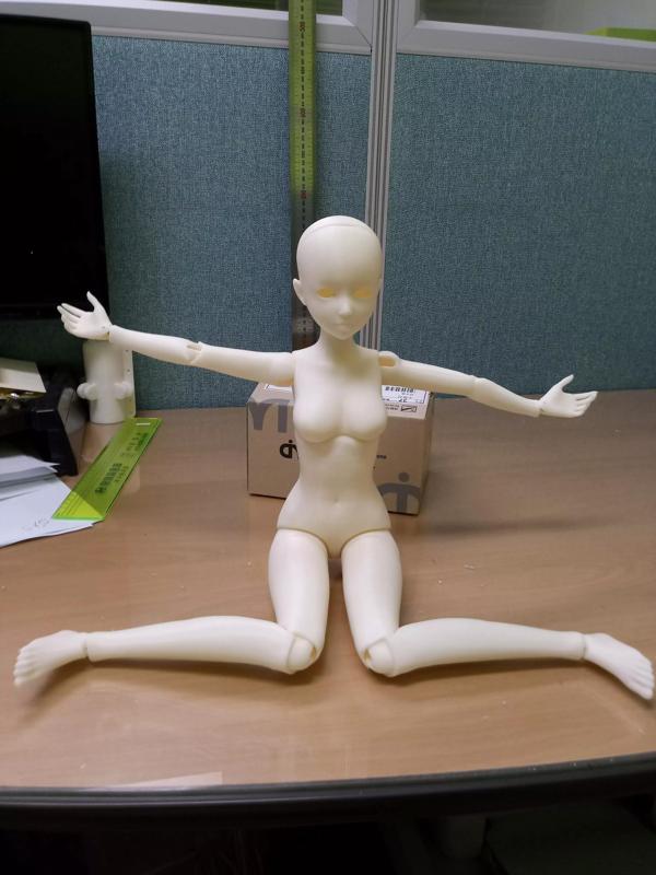 BJD girl -ball Jointed doll 3D print model
