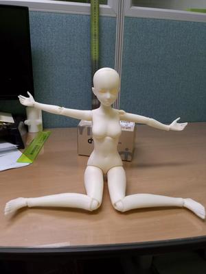 BJD girl -ball Jointed doll 3D print model