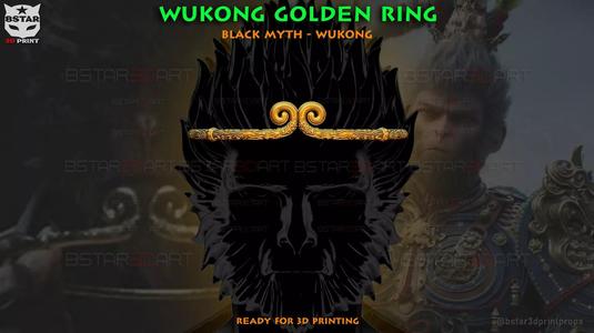 Black Myth Wukong Golden Ring High Quality Details