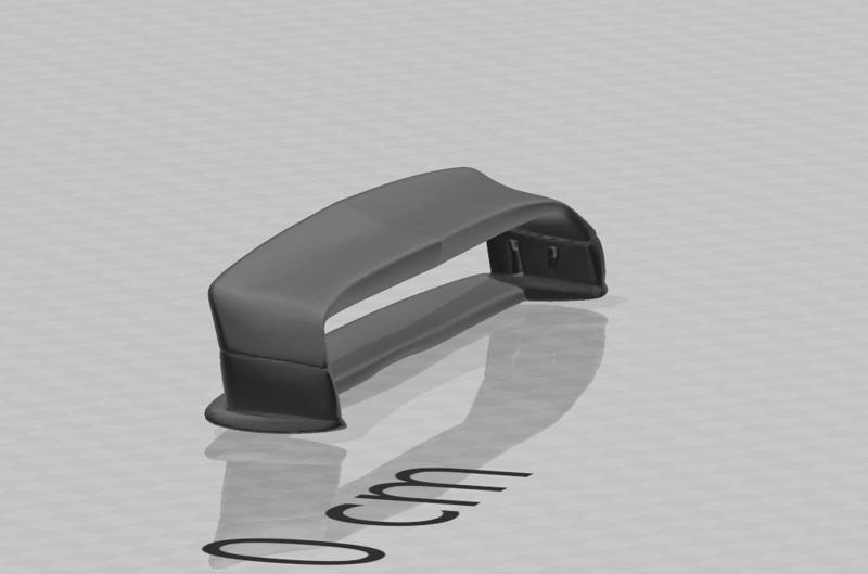 1/64 scale Street Racer V2 spoiler