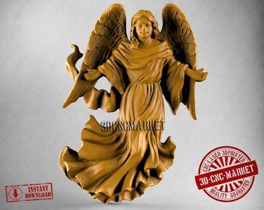 Angel stl, Angel 3d figure, stl, 3d printer STL files, 3d printing stl, best stl, STL files, stl file 3d printing