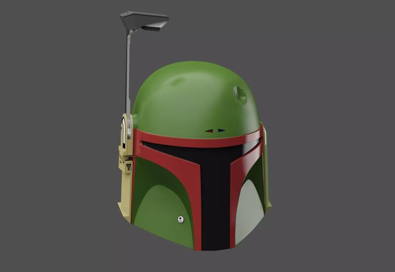 Boba Fett Helmet 3D Print Files STL - The Book Of Boba Fett