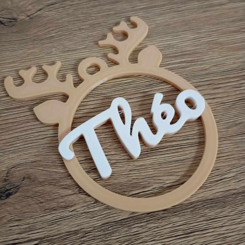 7 x Theo, Christmas tree ornaments