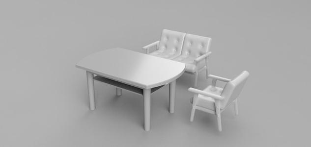 1/35 Living Room Set