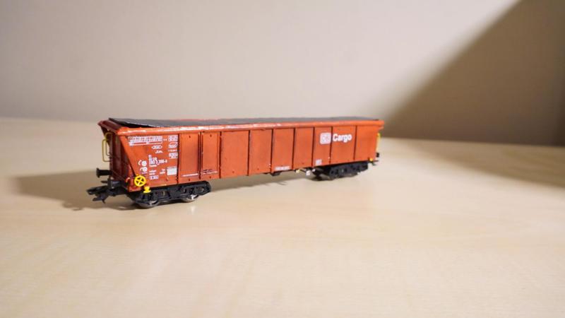 Pre supported H0 1-87 scale Tamns 893 freight car