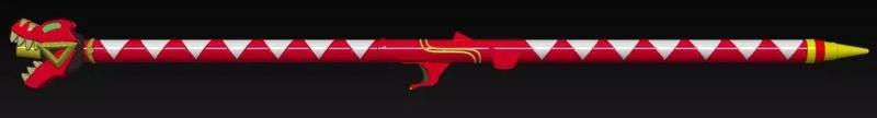 POWER RANGERS DINO THUNDER TYRANNO STAFF ROD