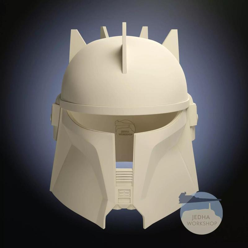 Moff Gideon Beskar helmet 3D Print Files  Star Wars Mandalorian