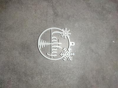 Cathy Christmas bauble