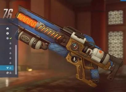 Soldier 76 Grillmaster76 skin rifle cosplay prop