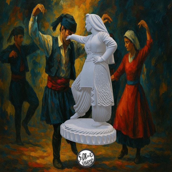 Zeybek Strong Lady - SoliDRawinGs SG024