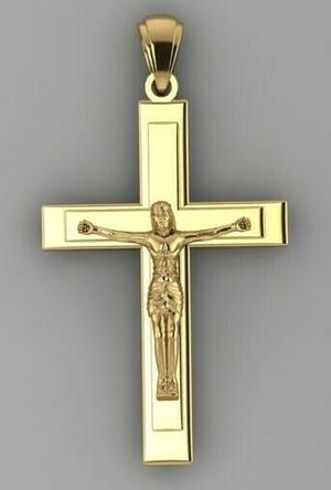 Christ on Cross Pendant P137
