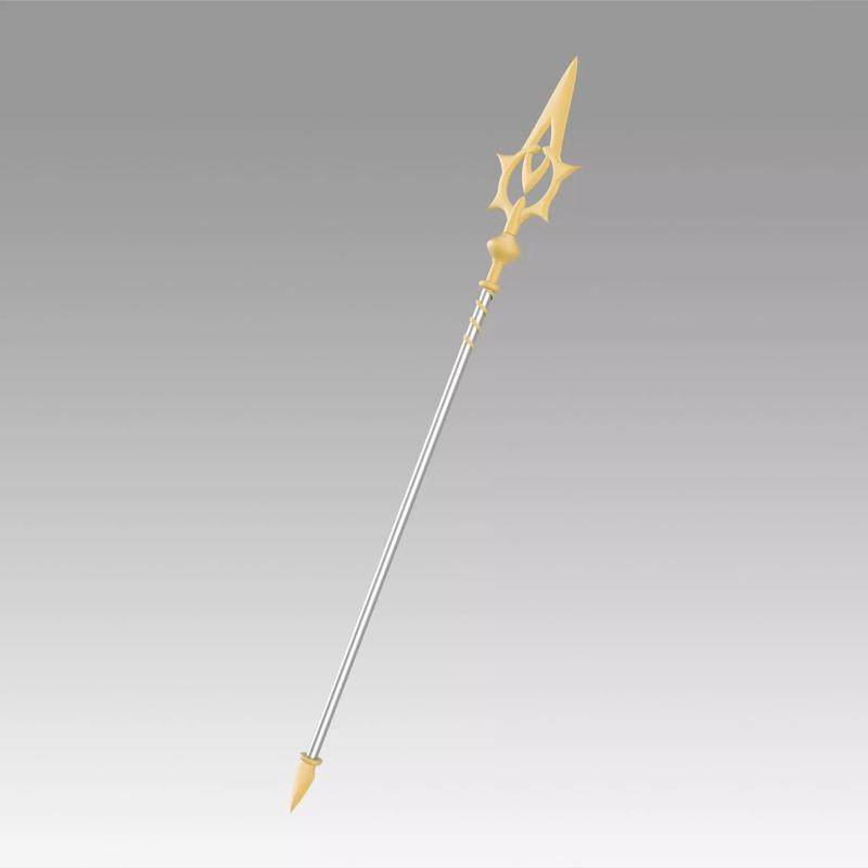 FE If Fates Birthright Aqua Staves Cosplay Weapon replica