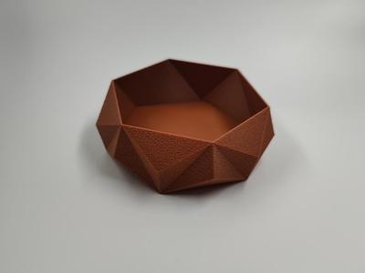 Low-Poly Geometric Bowl