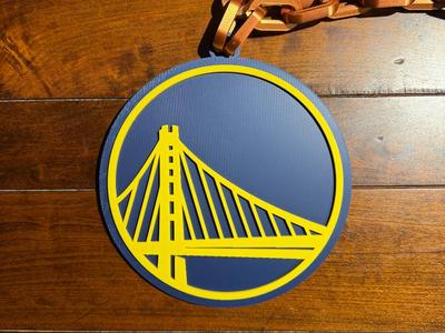 Golden State Warriors Oversized Necklace