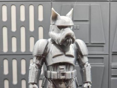 Schnauzer Stormtrooper - Star Wars Animal Empire