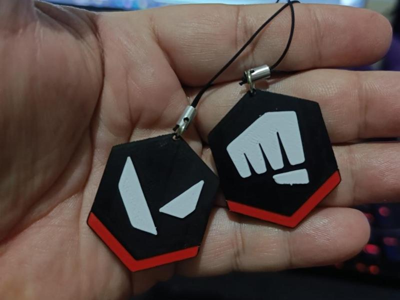 Riot Keychain