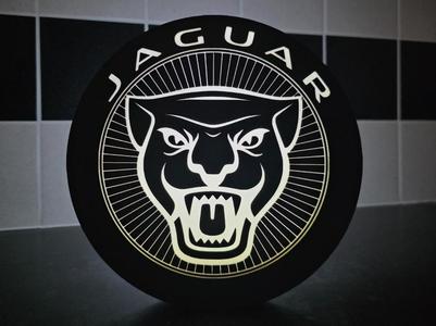 Jaguar Logo Light Box