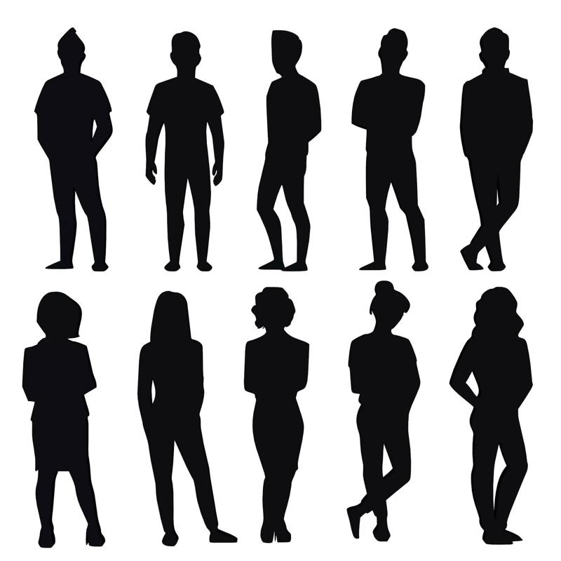 People Silhouettes